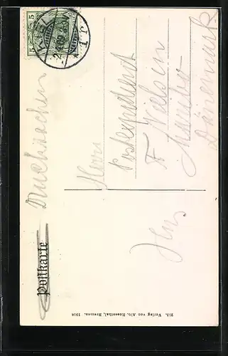 AK Bremen, Roland der Riese, enem jeden dat syne