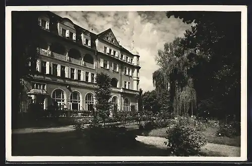 AK Piestany, Grand Hotel Royal mit Anlage