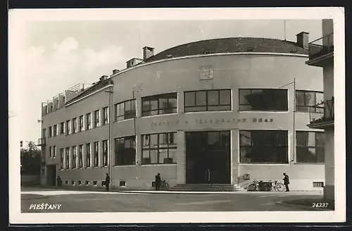AK Piestany, Postový a Telegrafný úrad