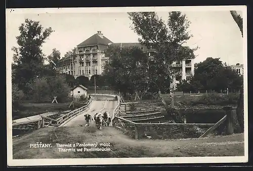 AK Piestany, Thermia und Pantonbrücke