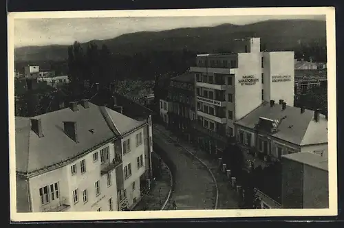 AK Piestany, Presid. Reihe und Palace Sanatorium Dr. Brezný