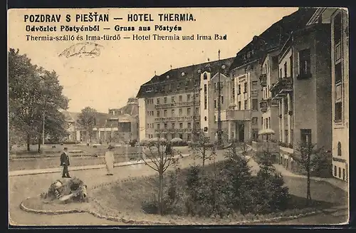 AK Piestany, Hotel Thermia und Irma Bad