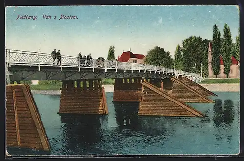 AK Pöstyen-fürdö, Vag hidja, Waagbrücke