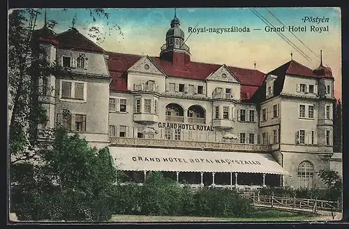 AK Bad-Pöstyen-Iürdö, Royal nagyszalloda, Grand Hotel Royal