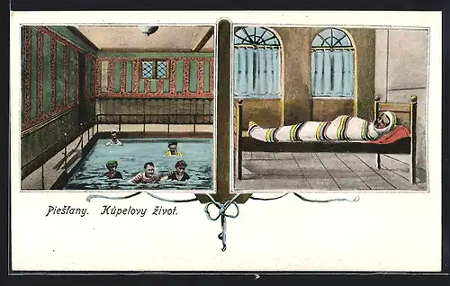 AK Piestany, Kúpelovy zivot, Badekultur