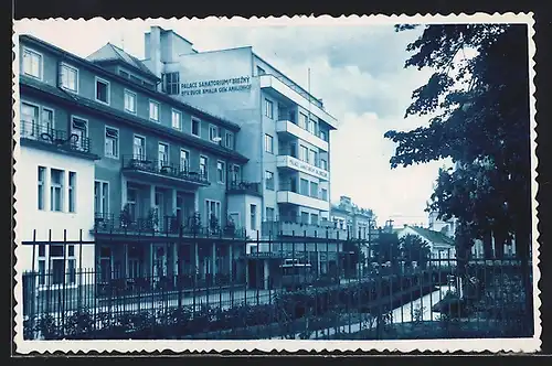 AK Piestany, Palace sanatorium Dr. Brezny, Gew. Amalienhof