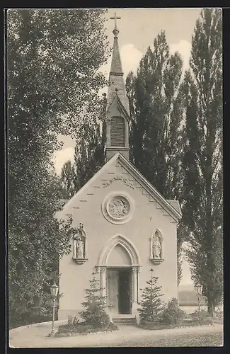 AK Pöstyen, Partie mit Kapelle