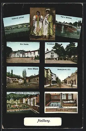 AK Piestany, Pro Patria, Kupelovy zivot, Stare Kupele