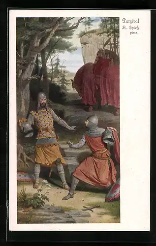 AK Parsival beim Duell