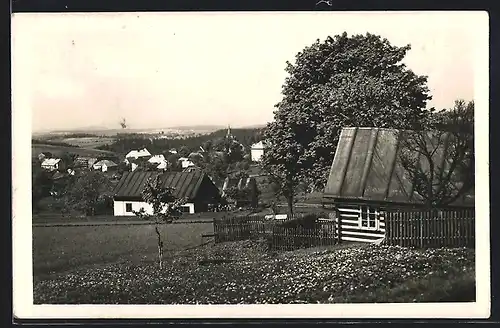 AK Nový Hradek u. N. Mesta n. M., Panorama