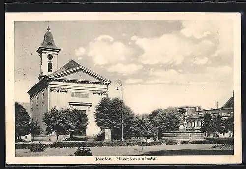 AK Josefstadt / Josefov / Jaromer, Masarykovo námestí