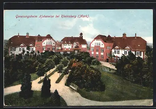 AK Rheinsberg /Mark, Genesungsheim Hohenelse