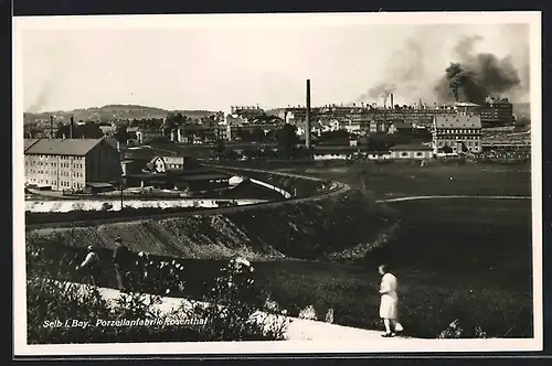AK Selb i. Bay., Porzellanfabrik Rosenthal