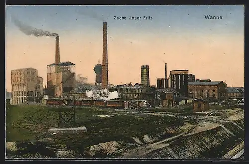 AK Wanne, Zeche Unser Fritz