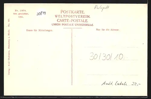 AK Homberg /Rh., Steinkohlenbergwerk Rheinpreussen, Verwaltungsgebäude