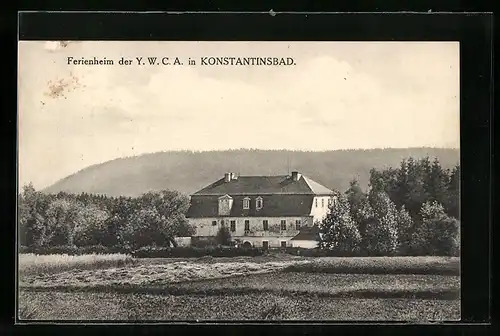 AK Konstantinsbad, Ferienheim der Y. W. C. A.