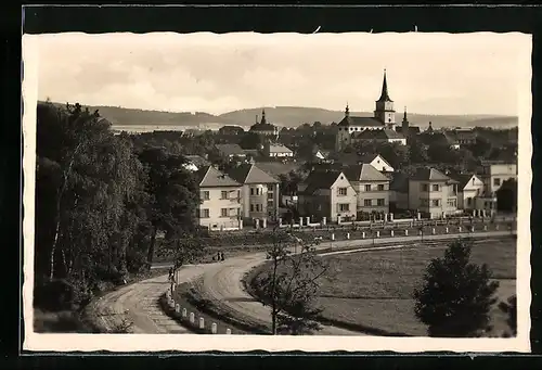 AK Rokycany, Strassenpartie am Ortseingang