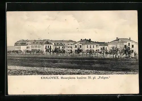 AK Kralovice, Masarykova kasárna 35. pl. Foligno