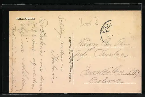 AK Kralovice, Sokolovna, Lidovy dum, Nadrazi
