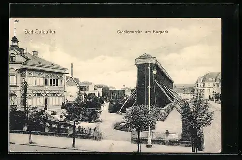 AK Bad Salzuflen, Gradierwerke am Kurpark