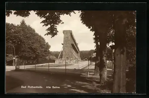 AK Bad Rothenfelde, Blick auf die Alte Saline