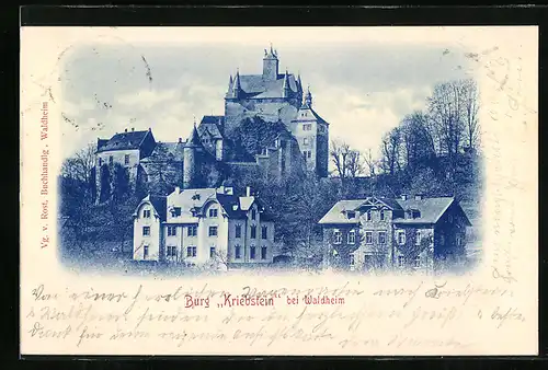 AK Waldheim, Burg Kriebstein