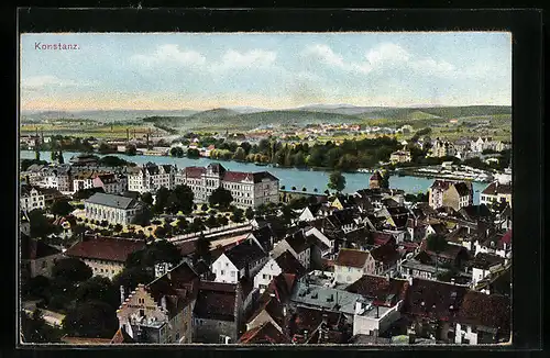 AK Konstanz / Bodensee, Gesamtansicht