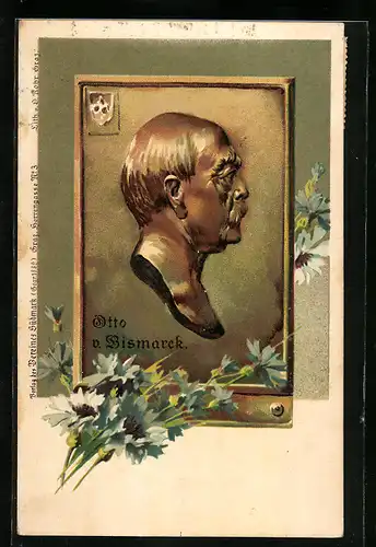AK Portrait Otto von Bismarck