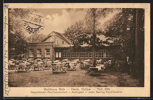 AK Oldenburg, Restaurant Waldhaus Bloh, Bes. Herm. Oeltjen