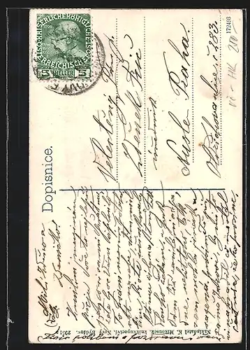 AK Novy Bydzov, Námesti, Kostel Sv. Trojice