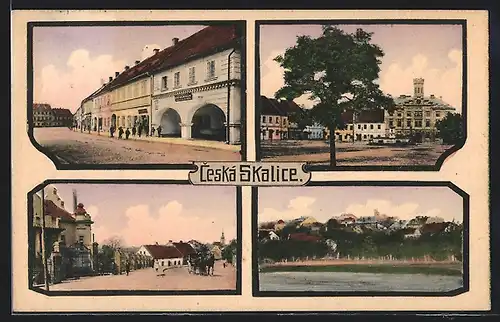 AK Ceská Skalice, Panorama