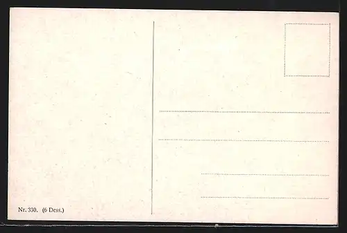 Künstler-AK M. Müller jun.: Jagdhund mit erlegtem Hasen