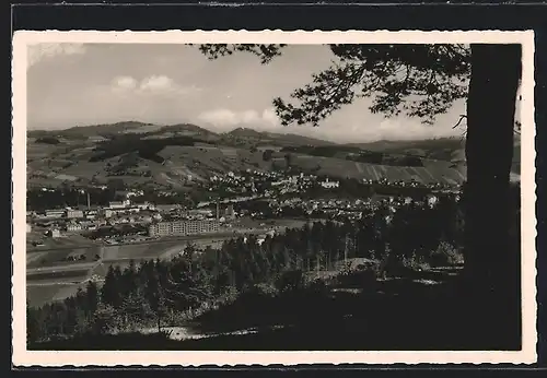 AK Vsetin, Blick ins Tal auf die gesamte Stadt