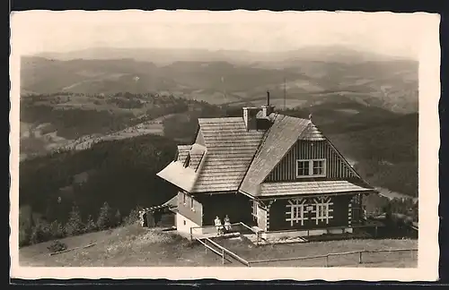 AK Jawornikgebirge i. d. Wallachei, Hütte Kohutka
