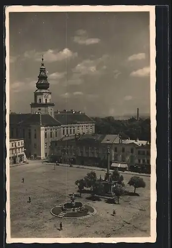 AK Kremsier, Blick auf das Schloss