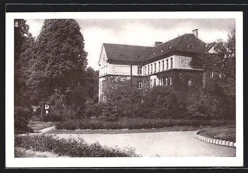 AK Rosenau u. d. R., Blick auf die Schule