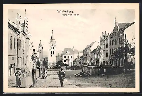 AK Winterberg, Platz von oben