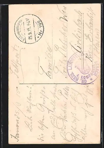 AK Volkstypen aus Polen, Paar in Festtracht