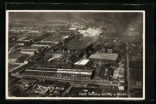 AK Plzen, Skodovy závody s létadla
