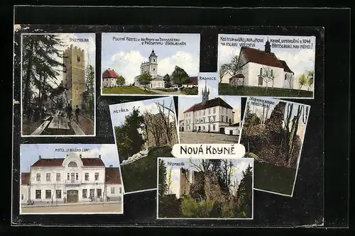 AK Nová Kdyne, Hotel Ubilého Lva, Netreb, Ryzmberk