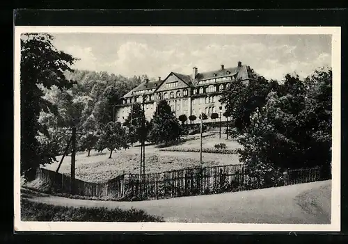 AK Schwarzenberg-Sachsenfeld, Bergbau-Krankenhaus