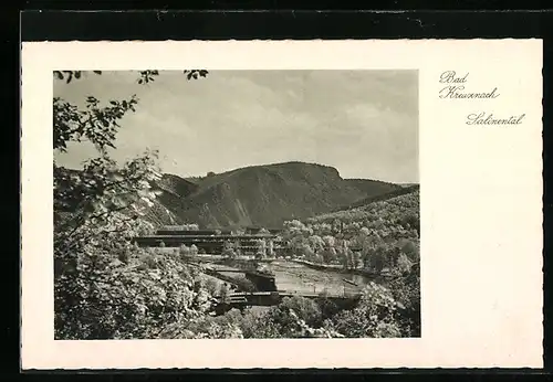 AK Bad Kreuznach, Salinental mit Landschaft