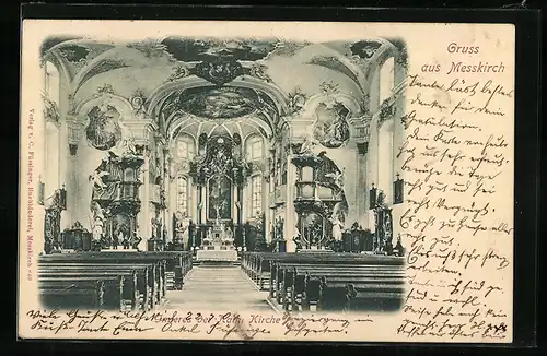 AK Messkirch, Inneres der Katholischen Kirche