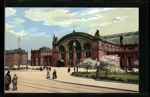 AK Bremen, Partie am Bahnhof