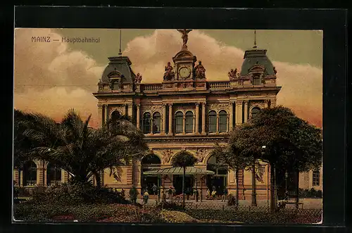 AK Mainz, Hauptbahnhof