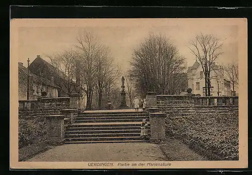 AK Uerdingen, Partie an der Mariensäule