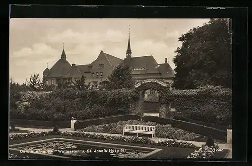 AK Uerdingen, Wallgarten und St. Josefs-Hospital