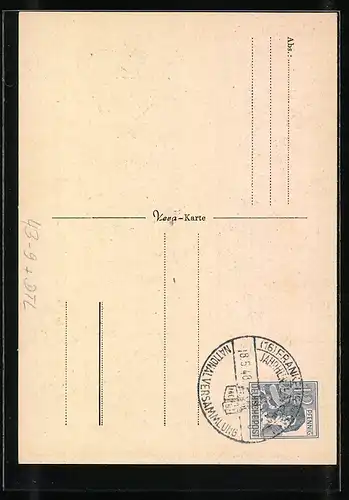 AK Alt-Frankfurt, Jahrhundertfeier 1948 der Nationalversammlung in der Paulskirche