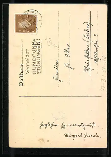 AK Schutzpatron Sankt Gertrud, Hauswirtschaftslehrerinnenseminar Examen 1933
