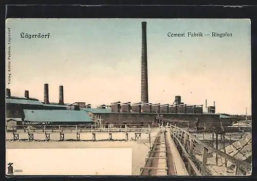 AK Lägerdorf, Cement Fabrik, Ringofen
